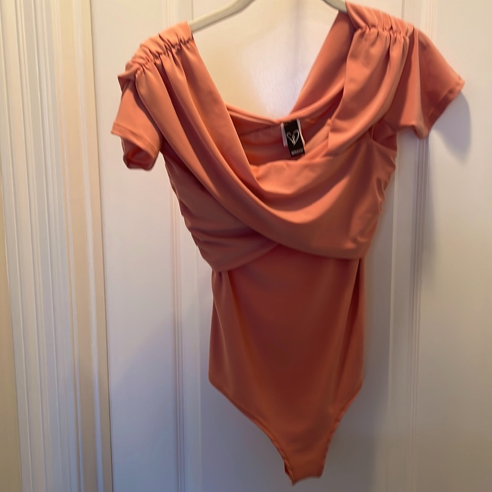 Simpl Perfection Bodysuit - Coral